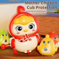 thumbnail image 2 of Wind-Up Magnetic Chickens Toy Set, Educational Clockwork Follow-Me Crawling Animals for Toddlers, Battery-Free Interactive Play, Develops Hand-Eye Coordination, 2 of 8