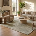 thumbnail image 4 of Rug Branch Nomad Abstract Indoor Area Rug, Green Beige, Modern - Living Room, Bedroom, Dining Room, and Kitchen, 4 of 7