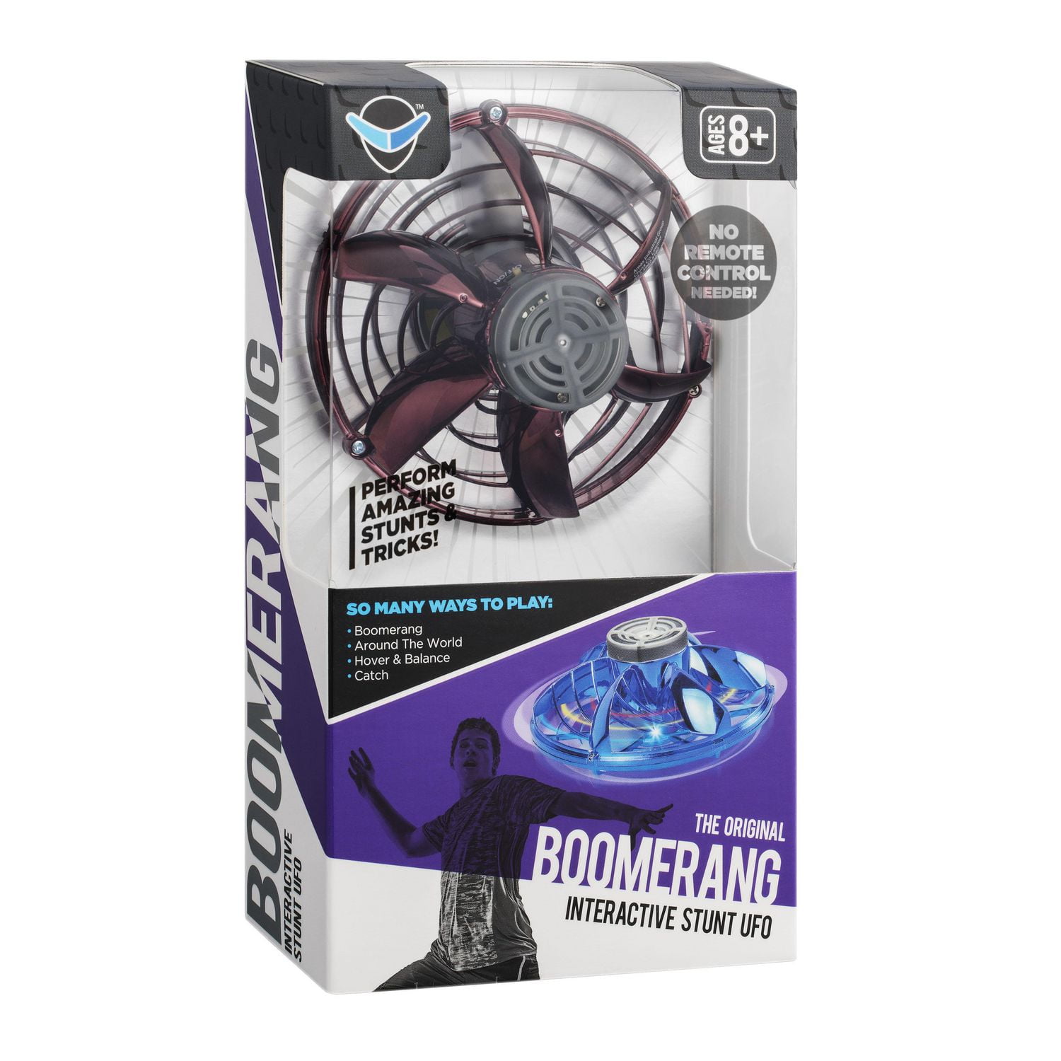 The Original Boomerang Interactive UFO- Red