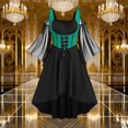 thumbnail image 4 of DuoJiaJ Robe Gothique Médiévale Élégante pour Fête et Cosplay Performance sur Scène, 4 of 4