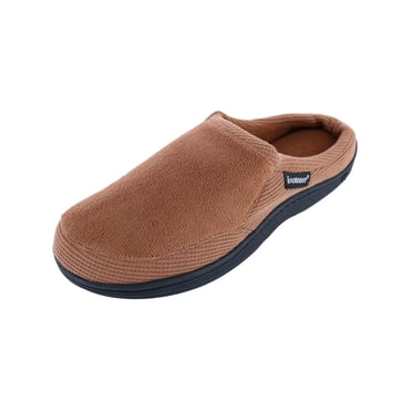 Isotoner  Microterry and Waffle Travis Hoodback Slipper (Men's)