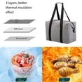 thumbnail image 4 of Ruiboury Food And Drinks Fresh Foldable And Portable Cooler Bag Multifunctional Durable red small, 4 of 6