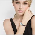 thumbnail image 4 of Women Bangle Bracelet Ceramic Bead Adjustable Bangle Bracelet Cuff Bracelet, 4 of 7