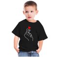 thumbnail image 4 of LSLJS T-Shirt à Manches Courtes à Col Rond pour Filles T-Shirts en Coton de Sport pour Enfants Mode Mignon T-Shirt Imprimé de la Saint-Valentin Haut à Manches Courtes Cadeaux pour Enfants, 4 of 4
