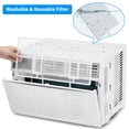thumbnail image 4 of Ktaxon 12000BTU 110V Window Air Conditioner With WIFI And Remote, White, 4 of 9