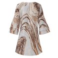 thumbnail image 4 of Robes d'Été à Fleurs Grande Taille pour Femmes Robe Boho Décontractée 1X-4X, 4 of 5