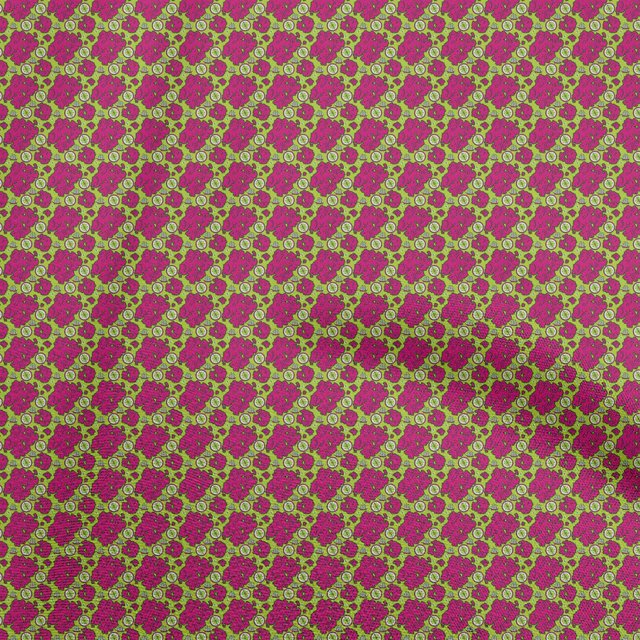 oneOone Rayon Light Green Fabric Retro Map Fabric For Sewing Printed Craft Fabric By The Yard 56 Inch Wide