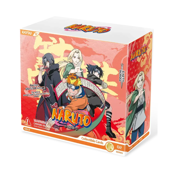 Naruto Smriti Collectible Trading Cards Booster Box - Earth Scroll Series 2