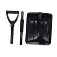 thumbnail image 2 of DYNWAVECA Snow Shovel Grain Stacking Cleaning Snow Removal Tool for Outdoor Activities Black, 2 of 10