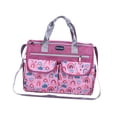thumbnail image 4 of Lipstore Diaper Bag Tote Inner Zipper Pockets Travel Large Capacity Baby Changing Bag Red L, 4 of 8