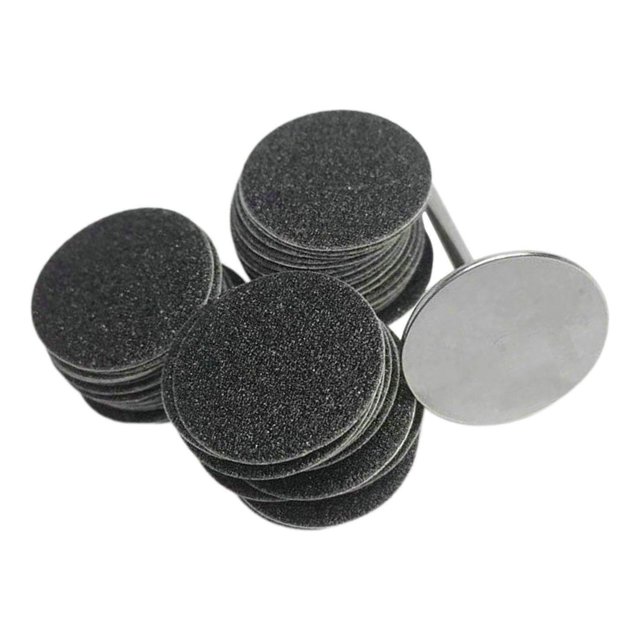 Sand Paper Replacement Pads For Electric Paper electric callus remover Foot File 35mm 80Grit 50Pcs