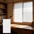thumbnail image 4 of Lisbinx Window Sun Protection Film, One-Way Privacy Mirror Glass Tint, Reflective Heat Control, White Plastic, 20x100 cm Window Film, 4 of 6