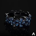 thumbnail image 1 of Sparkling Crystal Stone Braided Hair Clips Rhinestone Hair UK Claws Lazy D3Y6, 1 of 9