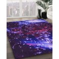 thumbnail image 3 of Ahgly Company Machine Washable Indoor Rectangle Transitional Purple Amethyst Purple Area Rugs, 2' x 3', 3 of 7
