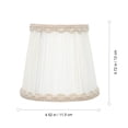 thumbnail image 4 of SHISUYAN European Style Lamp Shade Desktop Light 1 Set for Bedroom Living Room, 4 of 8