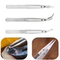 thumbnail image 4 of 1 Pcs Stainless Steel Ceramic Tweezer Heat Resistant Antimagnetic Ceramic Tweezers, 4 of 7