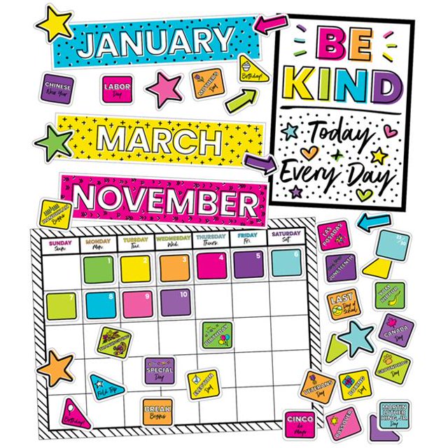 Carson Dellosa Tableau d'Affichage Éducatif Kind Vibes pour Grade K-5, Multicolore