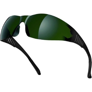 Lunettes de Luminothérapie Rouge, Lunettes de Sécurité Protectrices UV pour Hommes Femmes, Lunettes de Sécurité Laser IPL 200nm-2000nm pour Traitement d'Épilation au Laser, Lunettes de Sécurité pour Soudage, pour Construction, Prise de Vue
