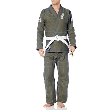 Reevo Guard BJJ Ultraléger Gi pour Adultes avec Ceinture Blanche Gratuite