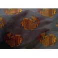 thumbnail image 4 of oneOone Cotton Silk Fabric Fish Block Print Sewing Fabric BTY 42 Inch Wide, 4 of 4