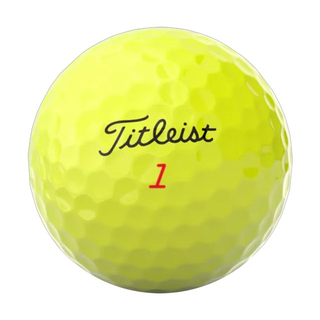 Titleist True Feel Golf Balls 12 (1 Dozen) Yellow, Recycled / Mint