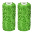 thumbnail image 1 of Unique Bargains Green Polyester Waxed Leather Sewing Thread, 55 Yards, 2 Pack, 1 of 6