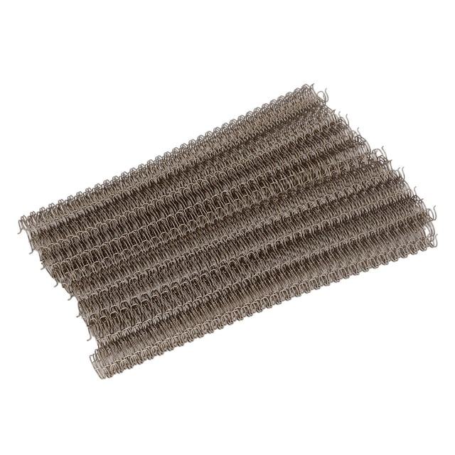Zaqw Double Wire Binding Spine, Metal Inner Wire Nylon Coating, 100 Count