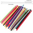 thumbnail image 3 of Leutsin Reusable Drinking Straws,Reusable Straws Long 11 Inch,Extra Long Colorful Tumbler Replacement Straws for Water Cups, Set Of 25 Reusable Plastic Straws, 3 of 9