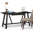 thumbnail image 2 of Allora Bureau d'Ordinateur Contemporain Noir, 2 of 10