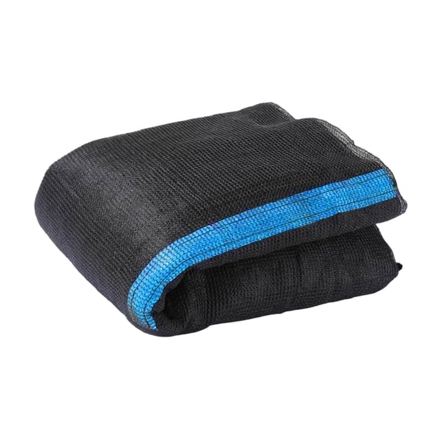 Lipstore Trampoline Enclosure Net Mesh with Zipper Buckles Wear Resistant Barrier Net Blue 12ft
