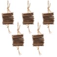 thumbnail image 2 of 5pcs Bird  Toys, Parrots Cage Chew Toy Safe Cardboard Blocks Beads For Macaws African Grey And  Parrots, 2 of 8