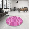 thumbnail image 4 of Ahgly Tapis Rectangulaire Lavable en Machine Intérieur Transitionnel Violet Violet, 2 Pieds x 4 Pieds, 4 of 7