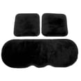 thumbnail image 2 of Openpig Housse de Siège Imitation Coussin de Siège Intérieur Plus Velours Épais Chaud Ensemble Trois Pièces, 2 of 3
