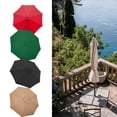 thumbnail image 4 of fastboy Parasol de Jardin Extérieur Housse Imperméable et Matériaux Résistants Pare-Soleil Vert, 4 of 6