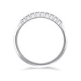thumbnail image 3 of 1/4ct 14K White Gold Diamond Wedding Stacker Guard Ring, 3 of 4