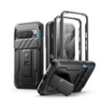 thumbnail image 1 of Dexnor for Google Pixel 9 Pro Case with Slide Camera Cover & Built-in Screen Protector & Heavy-Duty Kickstand,Full-Body Protective Cover Rugged Bumper Cases for Pixel 9 Pro 2024, Black, 1 of 8