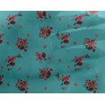 thumbnail image 4 of oneOone Georgette Viscose Fabric Leaves & Flower Floral Print Fabric BTY 42 Inch Wide, 4 of 4