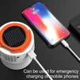 thumbnail image 4 of EGNMCR Solar Bluetooth Audio Camping Lights 42 LED Bulbs Mobile Outdoor Lighting Lights USB Charging Remote Control Audio, Gift, 4 of 7