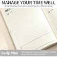 thumbnail image 2 of stanreset Calendrier du Semestre 2026 A5 360 Organisé Confortable le Anglais Bleu, 2 of 4