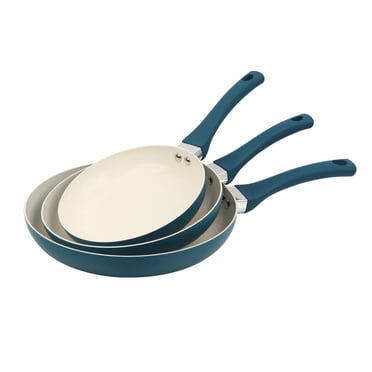Mainstays Aluminum Ceramic 3pcs Skillet Set
