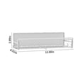thumbnail image 3 of Meitianfacai Magnetic Spice Storage Rack Organizer For Refrigerator And Oven, Black Fridge Organizers And Storage, 3 of 6