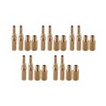 thumbnail image 3 of fastboy 20 Pieces Carburetor Fuel Nozzle Aluminum Alloy Wear-resistant Small Main Jets Set High Density Slow Pilot Jets 1Set, 3 of 6