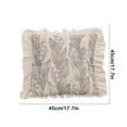 thumbnail image 3 of EGNMCR Pillows, Body Pillow, Throw Pillows, Neck Pillow Wind Bells Flower Pillow Cover Ruffled Pillow Cover Sofa Pillow Cover Living Room Cushion Cover Holiday Gift Polyester pillowcase, 3 of 6