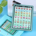 thumbnail image 2 of Kidstoy 1 Year Old Toys Kids Tablet Boys Learning Pad with Led Teach Alphabet Numbers Math Early Development Interactive Electronic Toy Christmas Gifts Baby Toys for Boys Toys for 2 Year Old Boy, 2 of 7