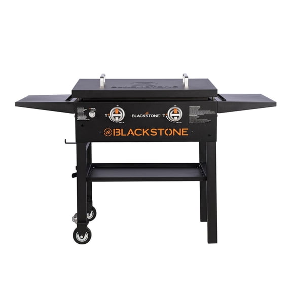 Plaque chauffante Blackstone de 28 po avec couvercle rigide, noir