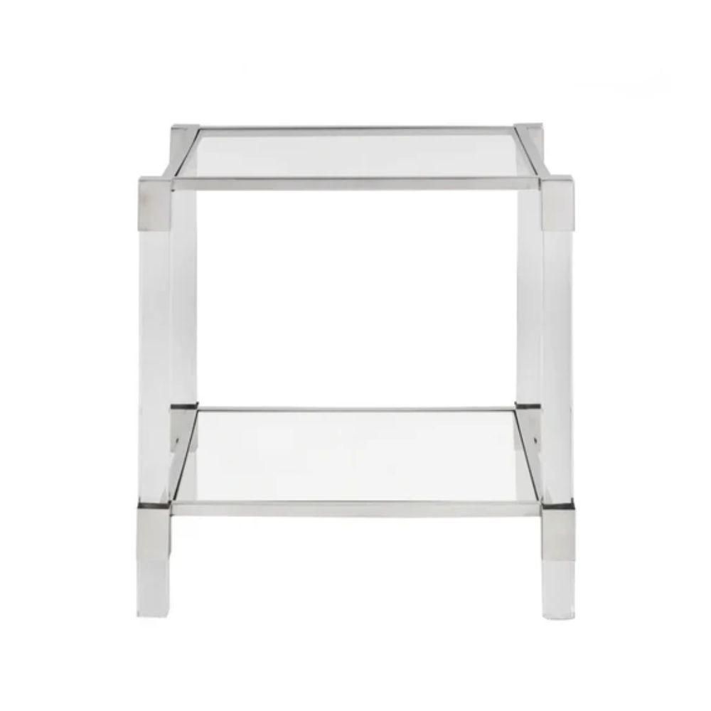 Table d'appoint Benu en argent