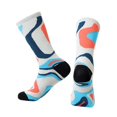 thumbnail image 2 of jinwen Colorful Patterned Crew Socks Novelty Casual Fashionable Dress Socks for Cycling Pattern 1 M-L, 2 of 8