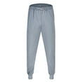 thumbnail image 3 of SHIXIAOO Men's Pants with Deep Pockets Loose Fit Casual Mesh Drawstring Jogging Trousers for Running Workout Training Basketball 13 1 Memory Foam Poplin Pants Loose Pants Girls Foot Slipper Outdoor, 3 of 8