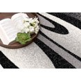thumbnail image 4 of Rug Branch Montage Modern Area Rug Abstract - Black Grey - VEG7897BKGY25, 4 of 5