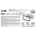 thumbnail image 2 of Cruiser Accessories Chevrolet License Plate Frame w/Fastener Caps, Matte Black/Chrome, 2 of 5